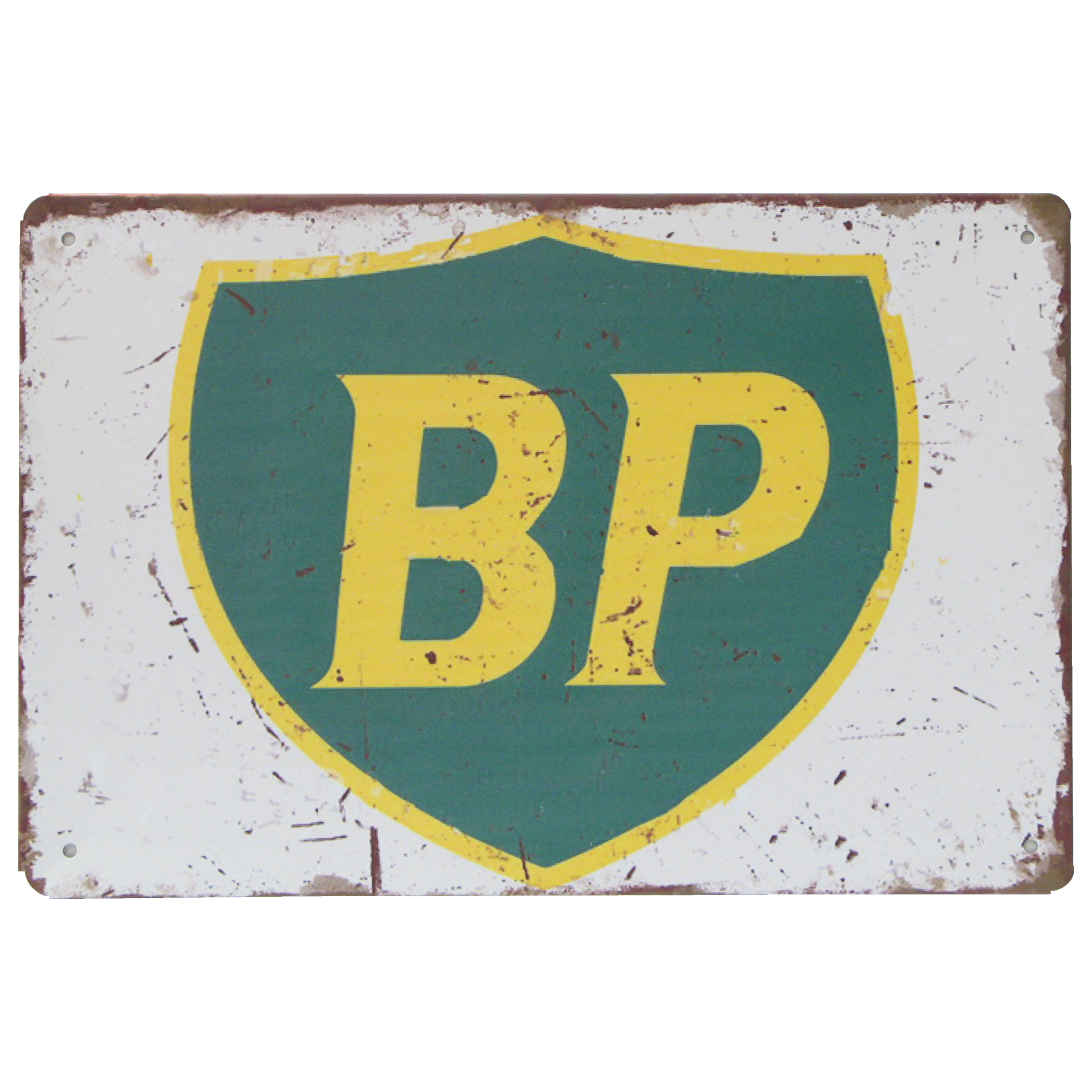 BP Logo - Metallskilt - RETRONORGE.NO
