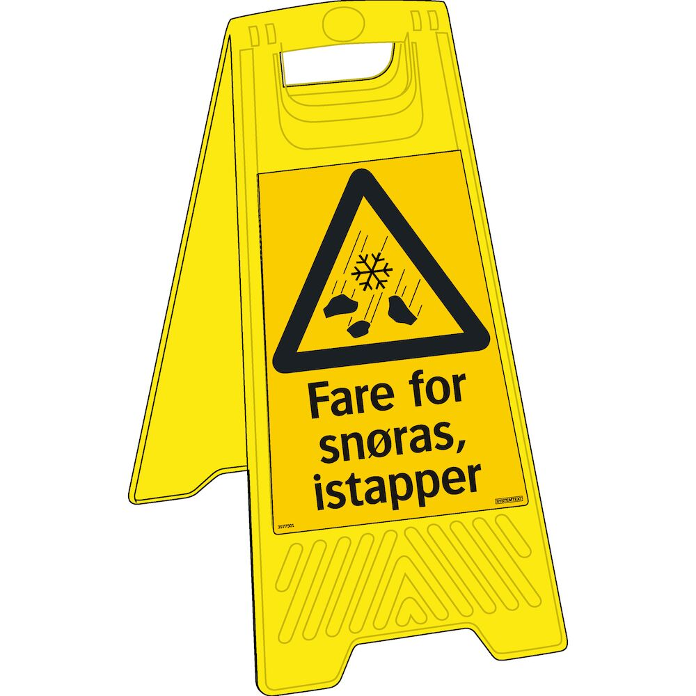 Fare for snøras, istapper - RETRONORGE.NO